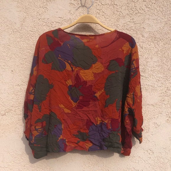 TYSA Fall Print Blouse - Picture 3 of 3